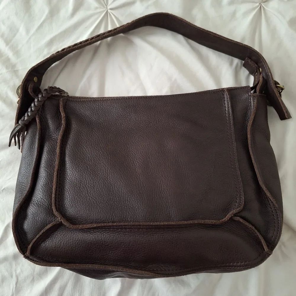 Pietra Borsa Supple Brown Leather Bag
